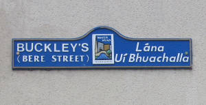 Buckleys Lane street sign